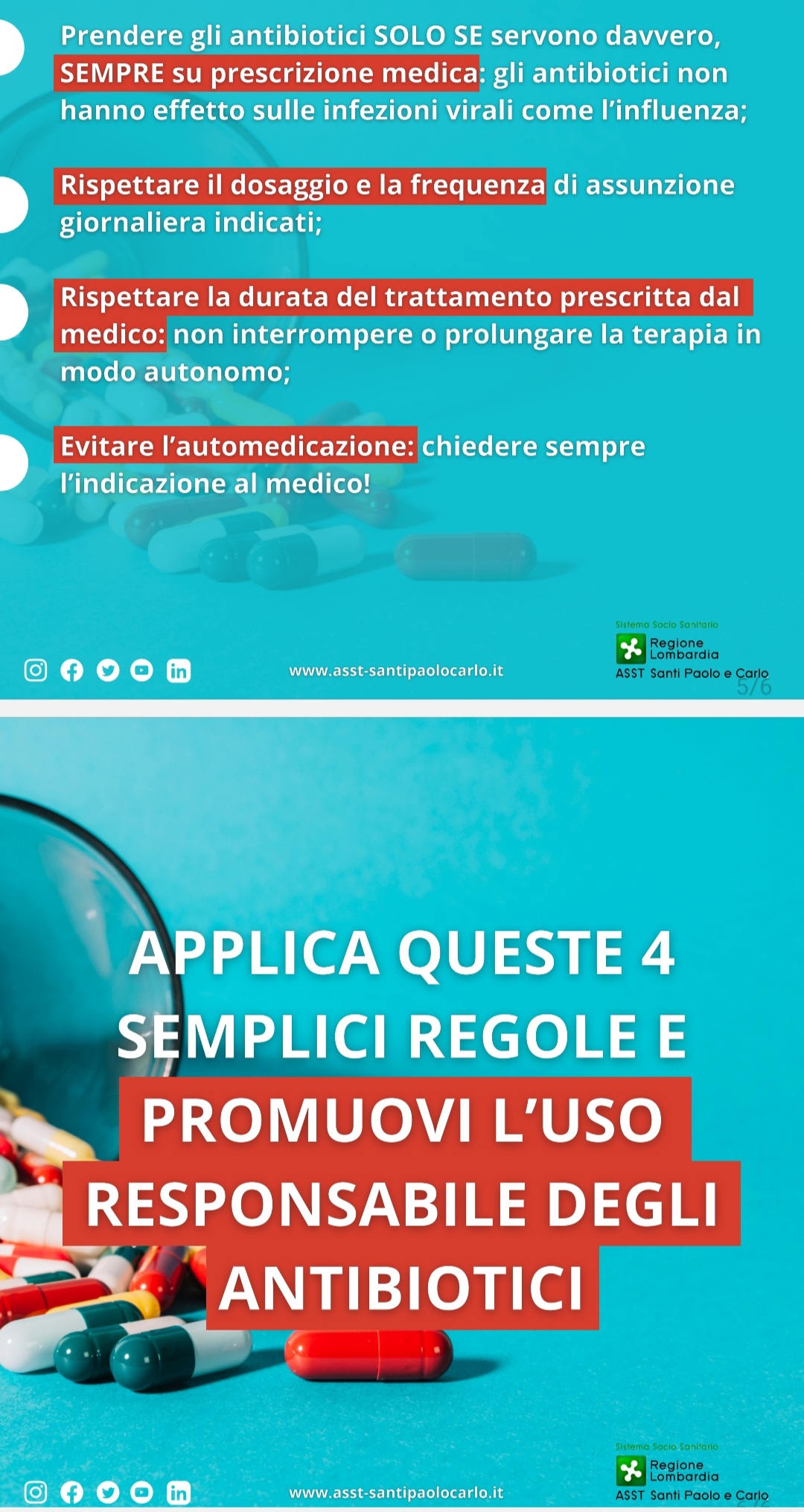 PILLOLE DI SALUTE !